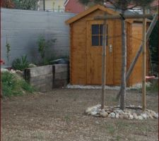 Cabane des enfants puis à terme abri jardin