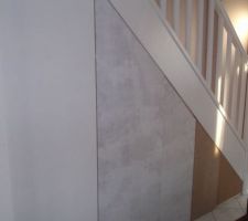 Mise en peinture du placard.