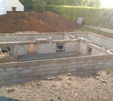 Le vide sanitaire prend forme