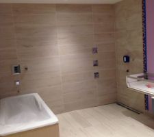 Salle de bain en phase finale