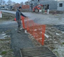 Petit chemin du mobil-home