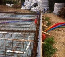 Pose de la plomberie en multicouche gainé