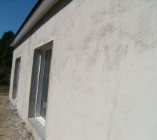 Pr&eacute; enduit fa&ccedil;ade sud
