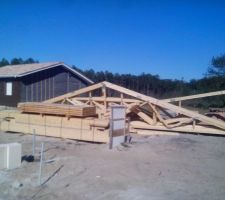 La maçonnerie fini il ne reste plus qu'a faire les plumés pour la pose des fenetres