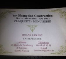 Référence artisan plaquiste
Excellente prestation ;-)