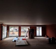 Plafond terminé...