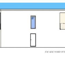 Façade principale - Nord EST