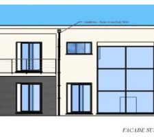 Façade arrière - Sud OUEST