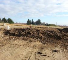 D&eacute;but du terrassement