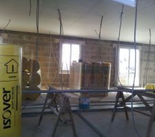 Montage des cloisons