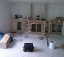 Le laser indispensable pour la mise en place de mes portes