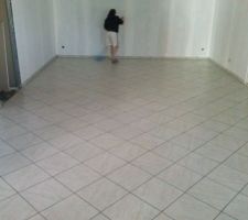 Et voila les joints de la salle a manger sont termin&eacute;s