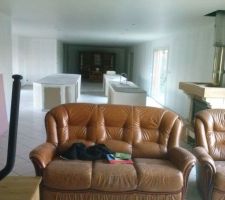 Une vue depuis le salon