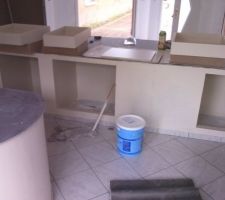 L'intérieur de mes plans de travail