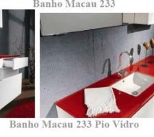 Meuble salle de bain mais double vasque et verre turquoise