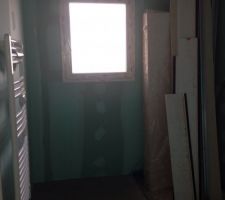 Future salle de bain avec douche a l'italienne