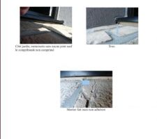 Compte rendu d'expertise infiltration d'eau