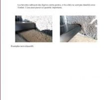 Compte rendu d'expertise infiltration d'eau