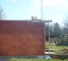 Poutre en console - D&eacute;bord fa&ccedil;ade arri&egrave;re