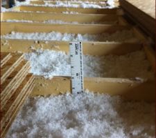 Comble avec plancher pas encore pos&eacute;