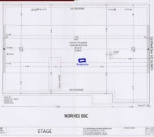 Emplacement souhait&eacute; de la baignoire &agrave; l'&eacute;tage