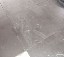Détail du carrelage