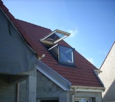 Velux Cabrio ouvert