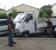 Achat du camion pour approvisionner le chantier