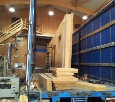 Petite visite de l'entreprise Heim â Solgne. Constructionde notre maison.