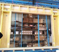 Petite visite de l'entreprise Heim â Solgne. Constructionde notre maison.