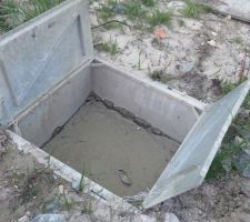 Compteur d'eau sous 2 mètres de boue