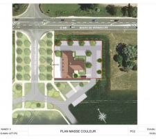 Aper&ccedil;u entr&eacute;e du lotissement, elgea deuxieme tranche