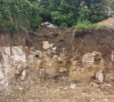 Future position de l escalier jardin - Sous-sol
