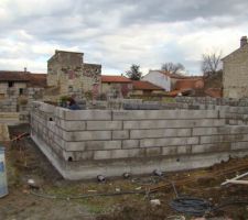 élévation des murs vendredi