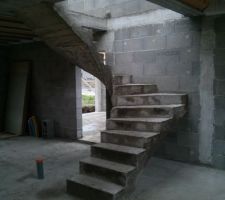 L'escalier d&eacute;coffr&eacute;