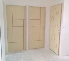 Portes &agrave; l'&eacute;tage