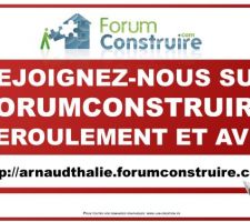 Ce commentaire sera collé sur le panneau du constructeur.