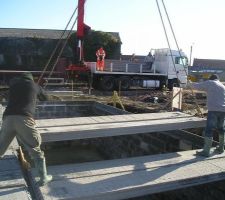 Pose du plancher