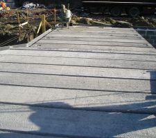 Pose du plancher dourteloigne