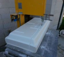 Ma scie sert &agrave; couper les hourdis super droit ^^