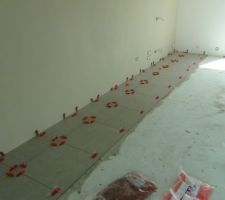 Carrelage du rdc