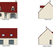 Façades extérieures