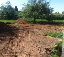 Travaux de drainage eaux de pluie