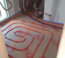 Plancher chauffant cellier