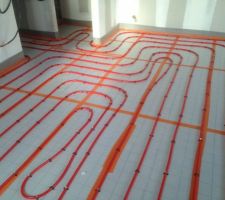 Plancher chauffant mezzanine
