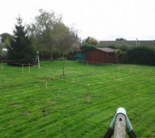 Une id&eacute;e de la surface au sol