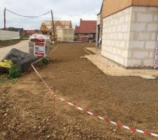 Aplanissement terres