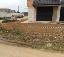 Aplanissement terres