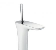 Mitigeur Hansgrohe PuraVida Blanc/Chromé