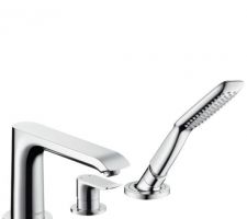 Set Hansgrohe Metris 3 trous pour baignoire